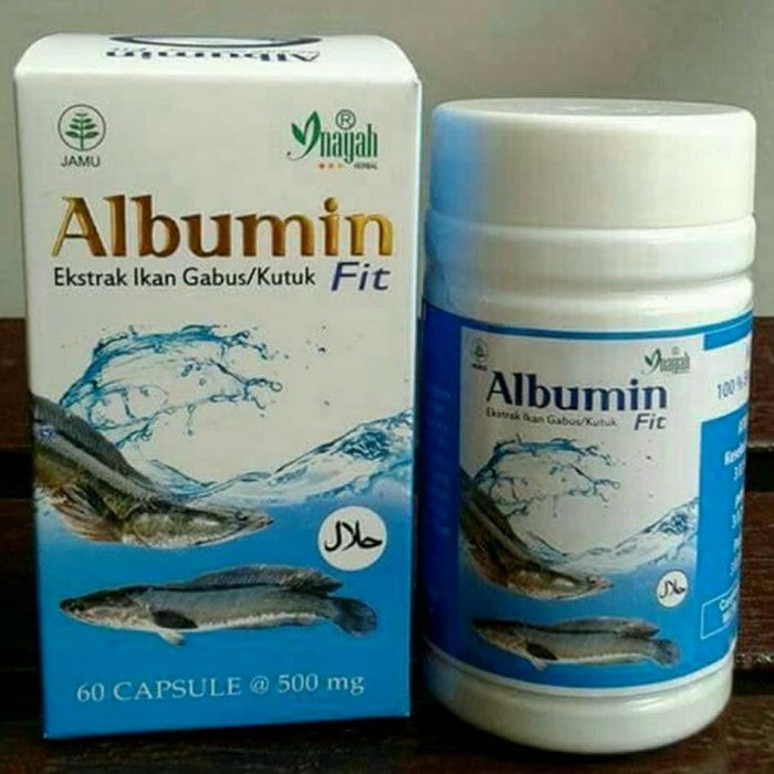 Albumin Fit Natural Fish Extract Capsules