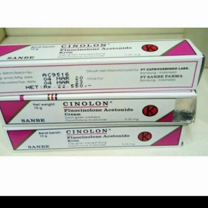 Fluocinolone Acetonide Cream Cinolon To Treat Allergies, Inflammation And Pruritus