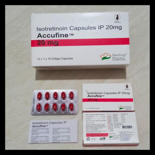 Isotretinoin 20mg Retinoic Acid For Cystic Acne Or Nodular Acne