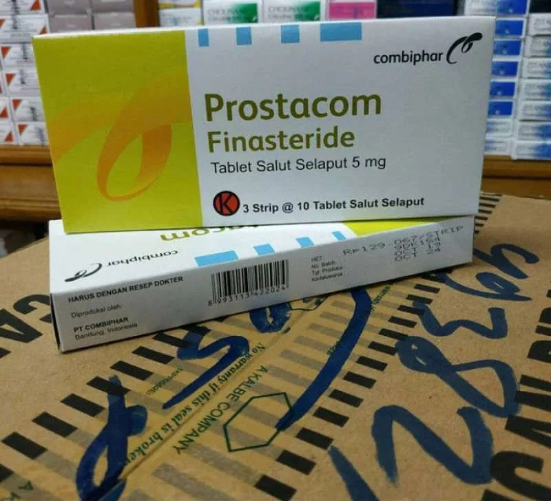 Finasteride 5mg Prostacom 1 Box 30 Tablet Treating Benign Prostatic Hypertrophy