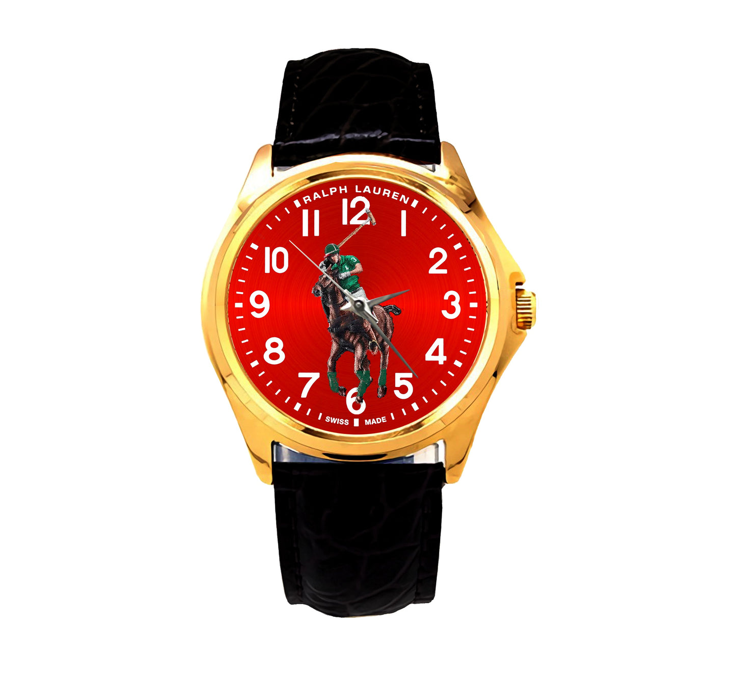 Polo Ralph Lauren Gallop In Red Watches PJ92