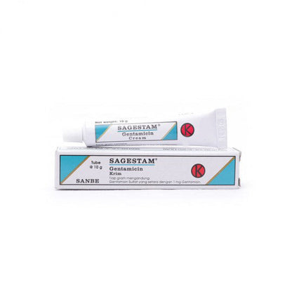 Sagestam Cream 0,1% Topical Antibiotics For Skin 10gr